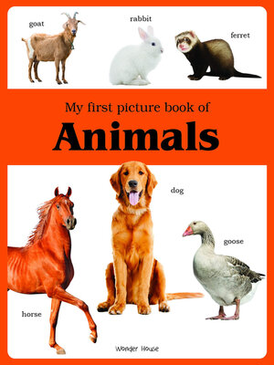 cover image of My First Picture Book of Animals